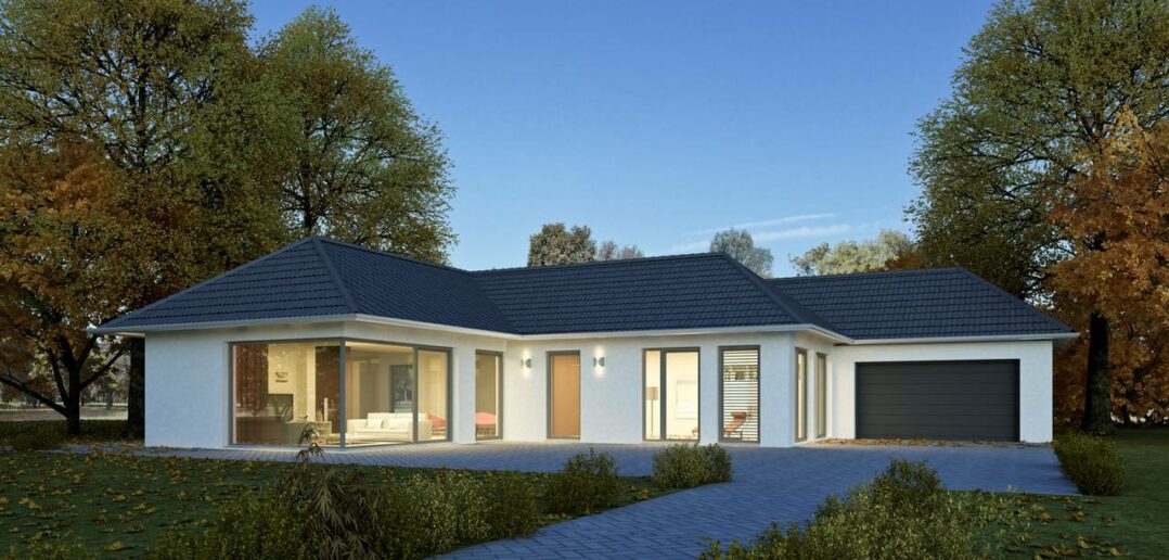 Bungalow: Moderne und zukunftsorientierte Bauweise mit großer Fangemeinde (Foto: Adobe Stock-KB3)