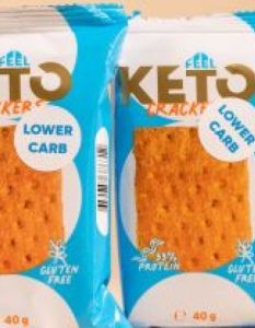 Neues funktionelles Lebensmittel: feel keto Crackers (Foto: MITOCare GmbH & Co KG. feel keto AG)
