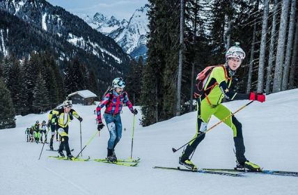 Sellaronda Skimarathon: Einzigartiges Rennen in den Dolomiten Sellaronda Skimarathon: Das berühmteste Skialp-Teamrace der (Foto: Ass. skialp Bela Ladinia)