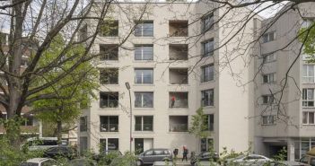Berliner Neubau Neukölln am Mittelweg kombiniert Architektur mit (Foto: Jan Bitter)