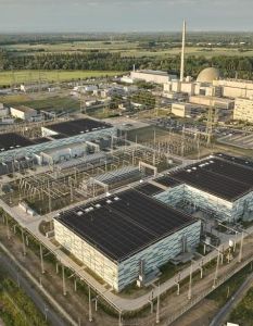 Großbatteriespeicher liefert 400 MW Leistung und 800 MWh (Foto: TransnetBW)