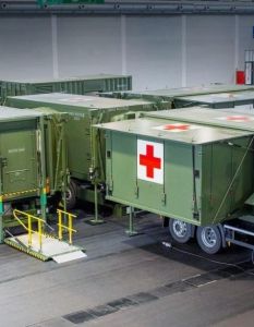 Rheinmetall komplettiert vierte Role 2 Rettungsstation für ukrainische (Foto: Rheinmetall AG)