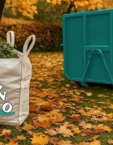 Flexible Entsorgungslösungen für Herbstlaub und Grünschnitt in Berlin (Foto: DINO Containerdienst Berlin GmbH)
