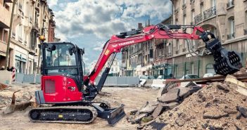 Neuer Yanmar SV39 glänzt mit Stabilität und effizientem (Foto: Antoine TACCETTI)