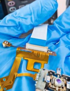 Trotec SpeedMarker Galvosystem optimiert Serienfertigung gedruckter Elektronik mit (Foto: Trotec Laser)