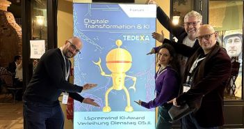 KI-Projekte können noch bis 31. Oktober per E-Mail eingereicht TEDEXA lädt Windfirmen ein: Zweiter KI-Award Goldener Humphrey (Foto: TEDEXA GmbH)