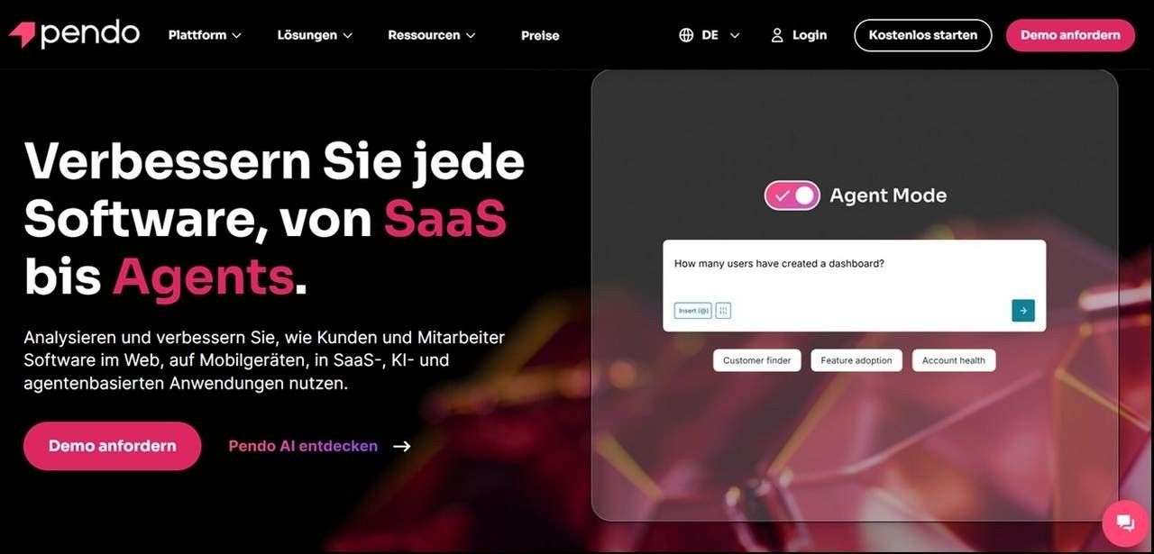 85 Prozent finden KI spannend, 75 Prozent erleben Frust (Foto: Pendo)