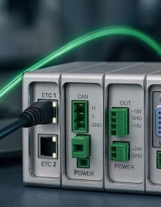 KNESTEL: Präzisions-Analog-Modul erfasst Strom Spannung Temperatur mit höchster (Foto: KNESTEL Technologie & Elektronik GmbH)