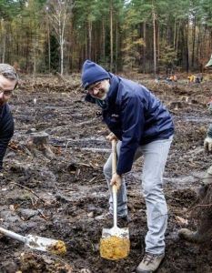 WEMAG und Partner pflanzen 2.000 Traubeneichen für lokalen (Foto: WEMAG/Stephan Rudolph-Kramer)