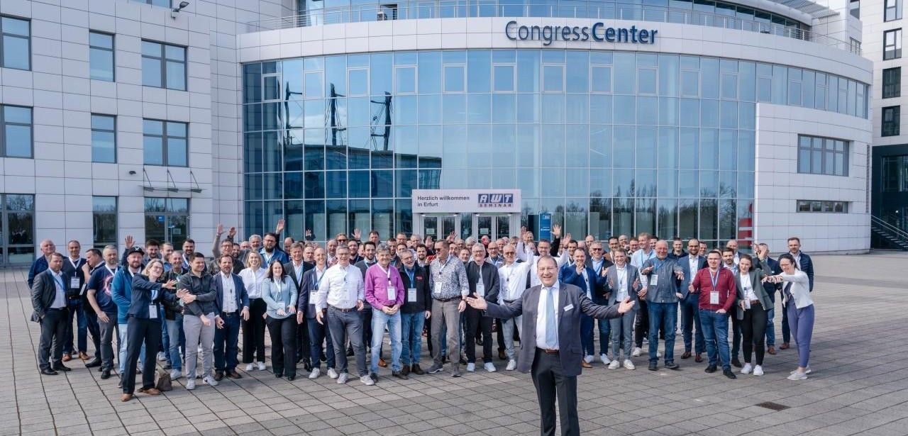 AWT-Seminar 2026 in Erfurt: Automatisierter Materialtransport Austausch auf (Foto: Messe Erfurt GmbH)