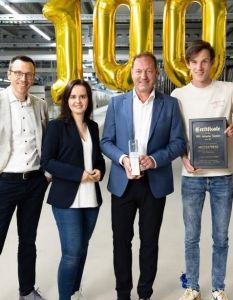 DFT feiert LogiMAT-Premiere mit modularem Push Tray Sorter (Foto: Dürkopp Fördertechnik GmbH)