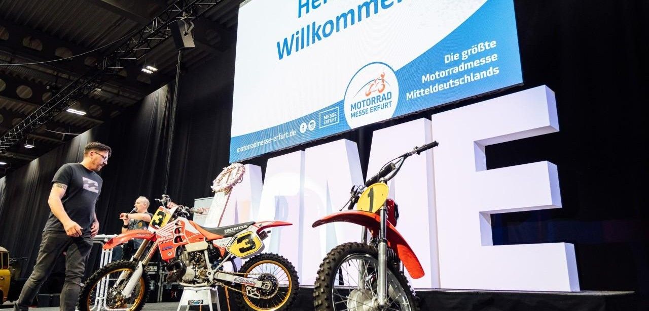 Motorradmesse Erfurt 2026: Technik, Zubehör, Networking und Bikerparkplatz (Foto: viveart.de, Predigerstrasse 12, 99084 Erfurt)