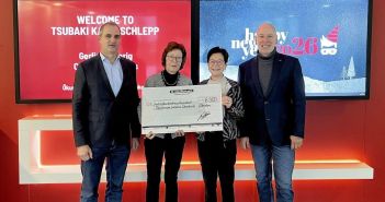 TSUBAKI KABELSCHLEPP verdoppelt Mitarbeiterspende auf 13.800 Euro für (Foto: TSUBAKI KABELSCHLEPP)
