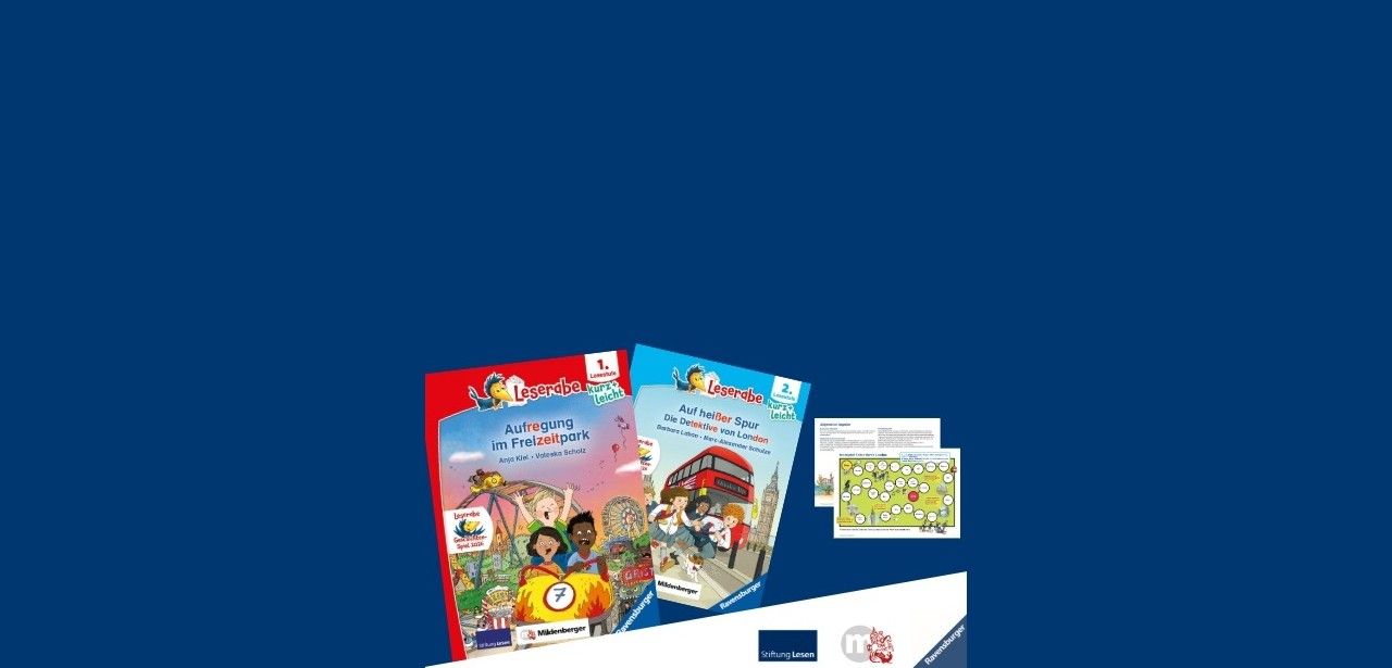 Kostenfreie Erstlesebücher für Grundschulen jetzt im Stiftung Lesen (Foto: Stiftung Lesen)