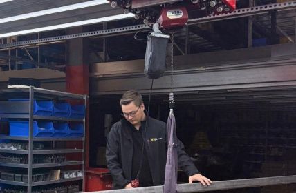 CeiliX Elements Deckenlogistik ermöglicht fünfzig Prozent mehr Bodenfläche (Foto: CeiliX Technology GmbH)