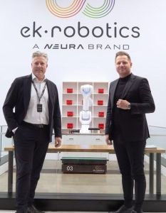 LogiMAT 2026 präsentiert X MOVE 1200 und MAiRA M (Foto: NEURA Mobile Robots GmbH)