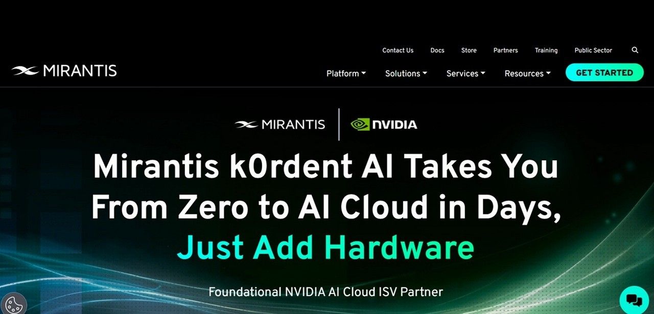 Mirantis k0rdent AI validiert durch NVIDIA beschleunigt rentable (Foto: Mirantis)