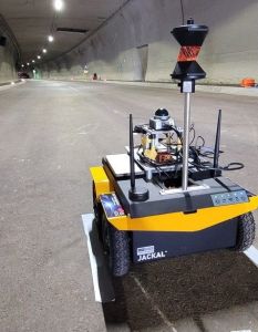 NIKE MATE: UWB-Netzwerk und Roboter ermöglichen Rettung ohne (Foto: IFG - TU Graz)