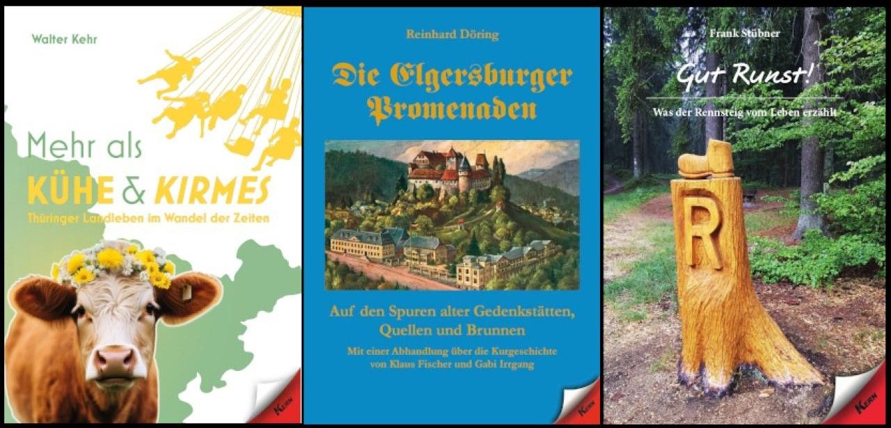 Verlag Kern veröffentlicht drei neue Bände zur Thüringer (Foto: Verlag Kern)