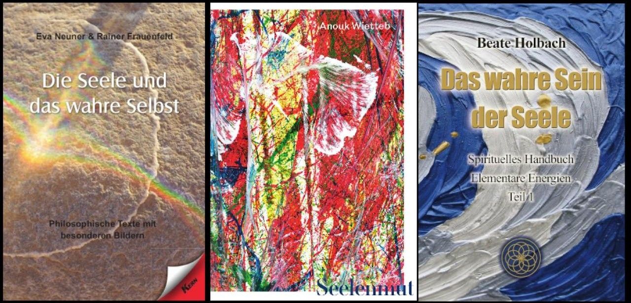 Sechs spirituelle Bücher aus Verlag Kern begleiten zur (Foto: Verlag Kern)