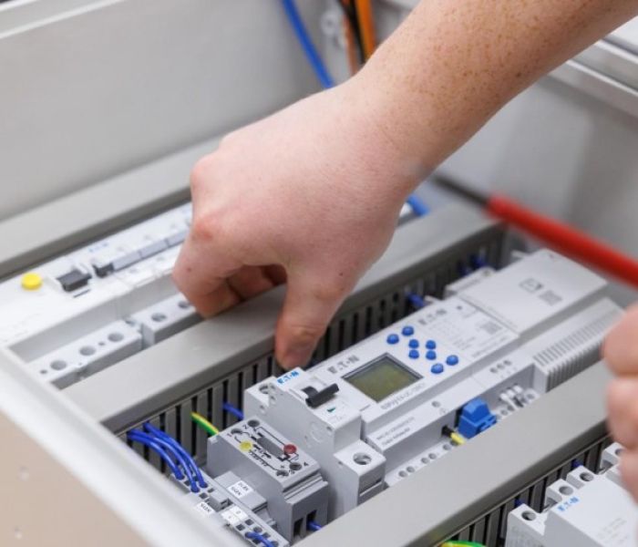 Verteilerbau der FEGA & Schmitt Elektrogroßhandel GmbH (Foto: FEGA & Schmitt Elektrogroßhandel GmbH)