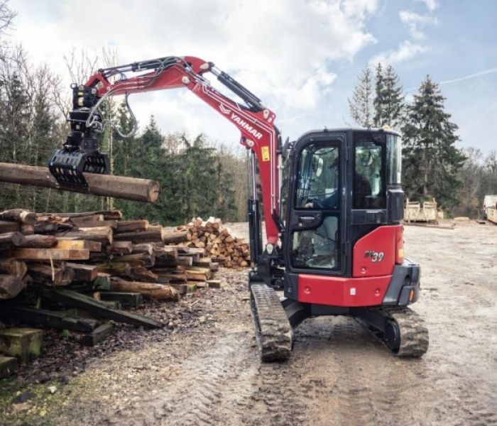 SV39: Stabilität neu definiert in Yanmars neuestem Minibagger (Foto: YANMAR Energy System Europe GmbH)